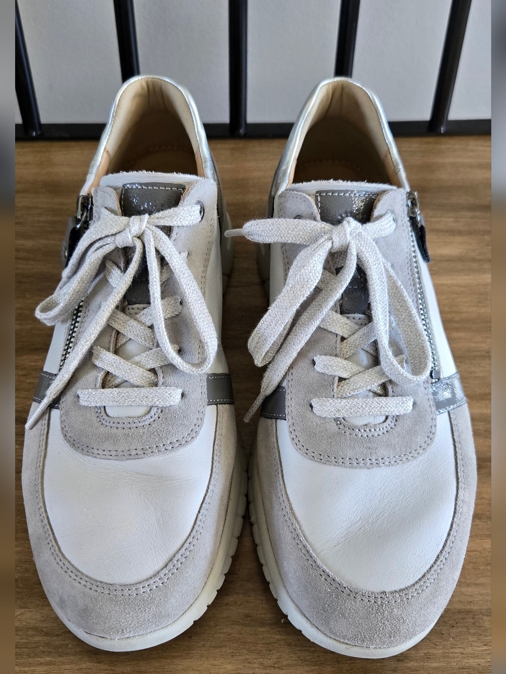 Women's Hartjes Wave Shoe - Aluminium/Eisgrau Color - Picture 3 of 11